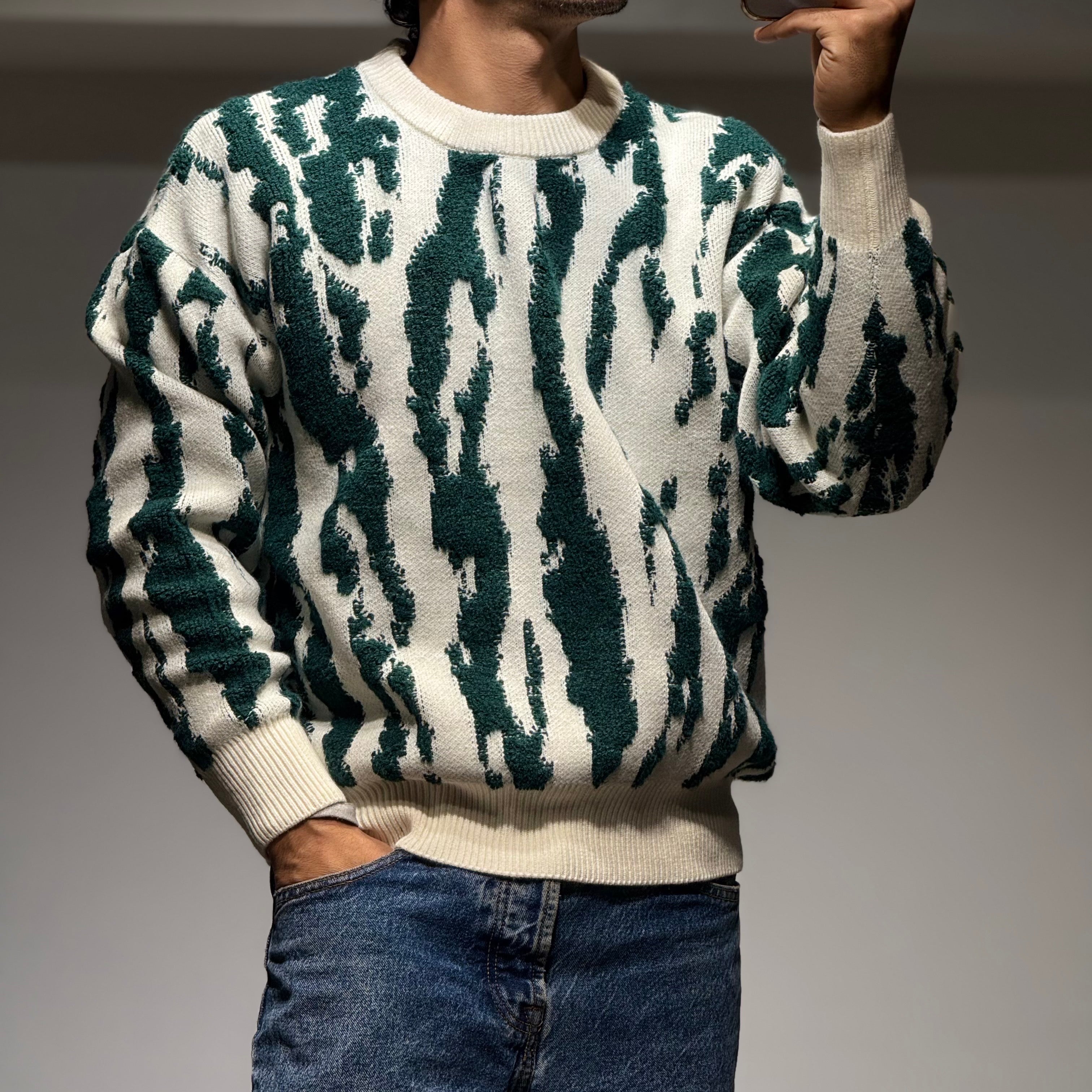 Pull Jacquard à motif