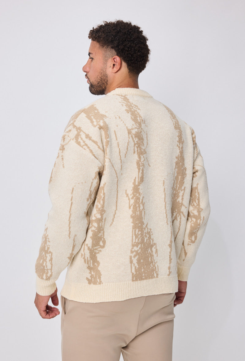 Pull Motif Strié Sandal