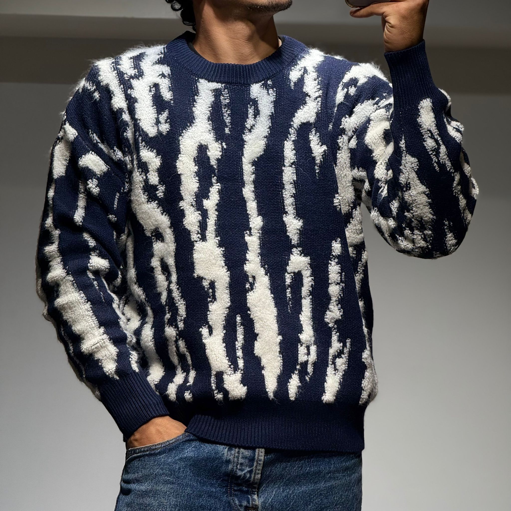 Pull Jacquard à motif