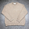 Pull laine tweed